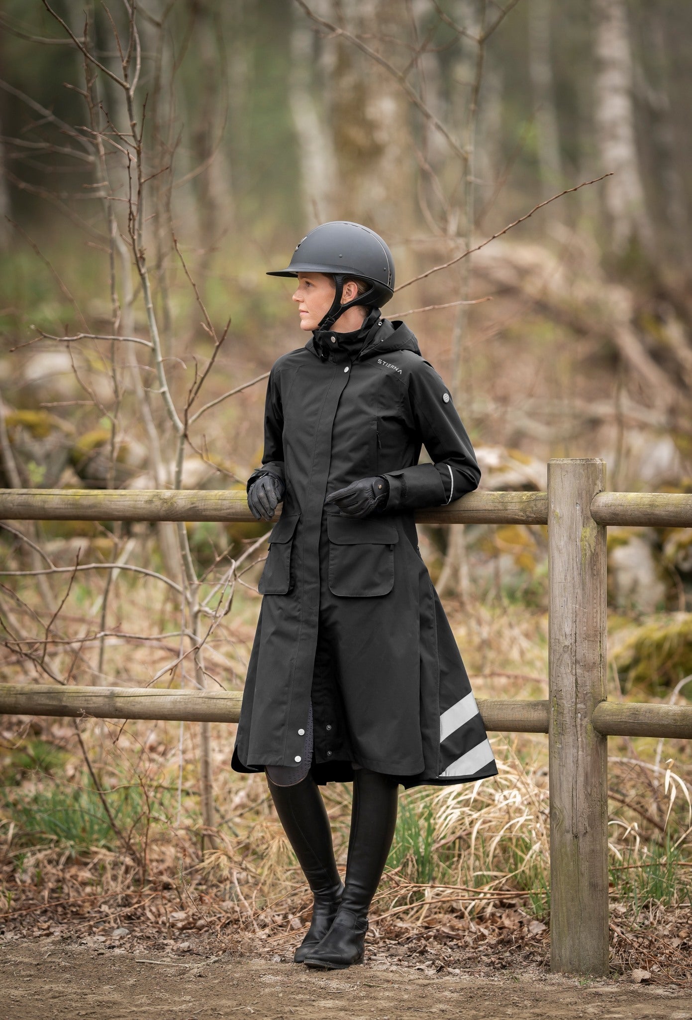 Nova Rain Coat - BlackStierna UK