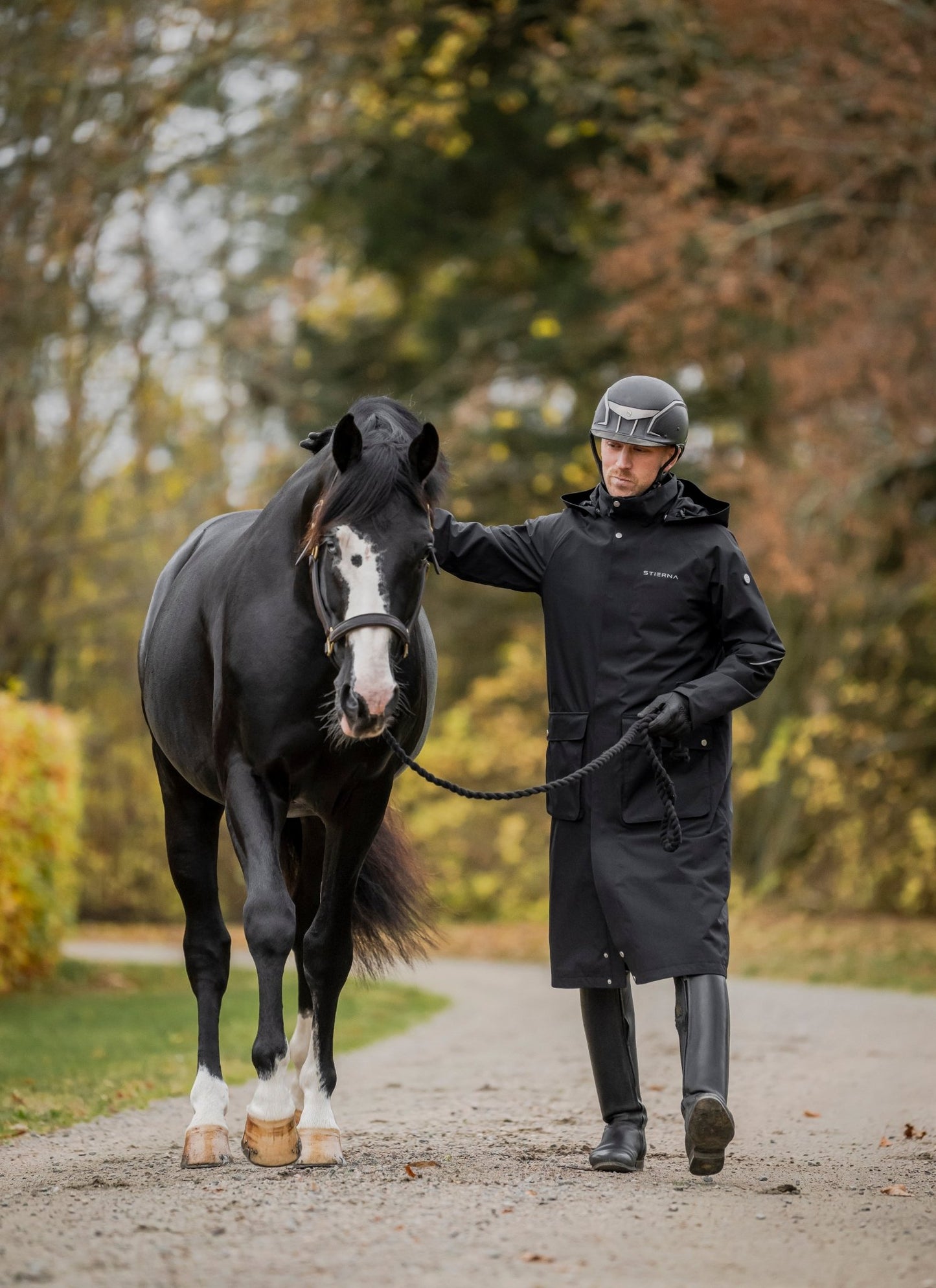 Sky Raincoat - Midnight NavyStierna UK
