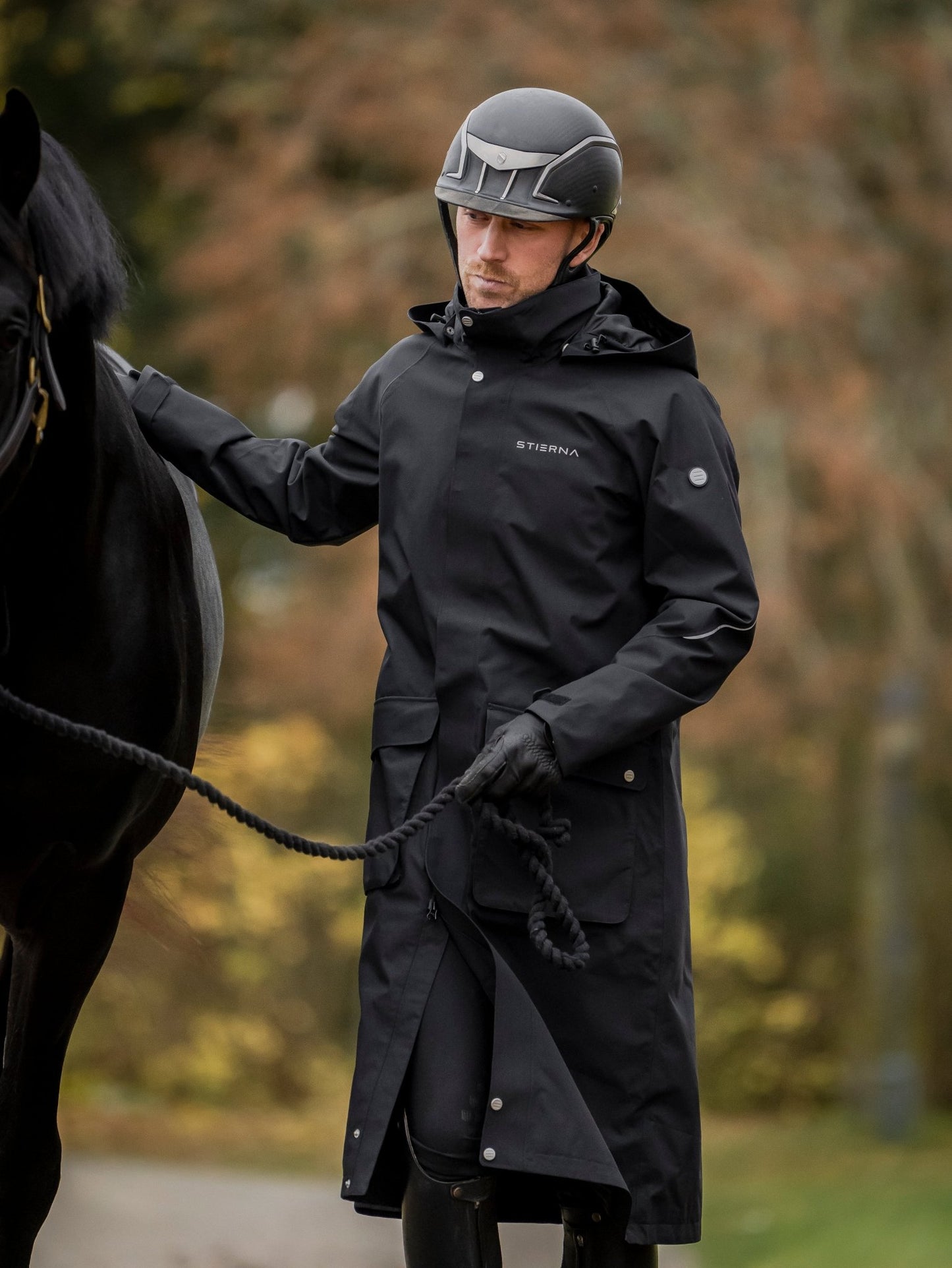 Sky Raincoat - Midnight NavyStierna UK