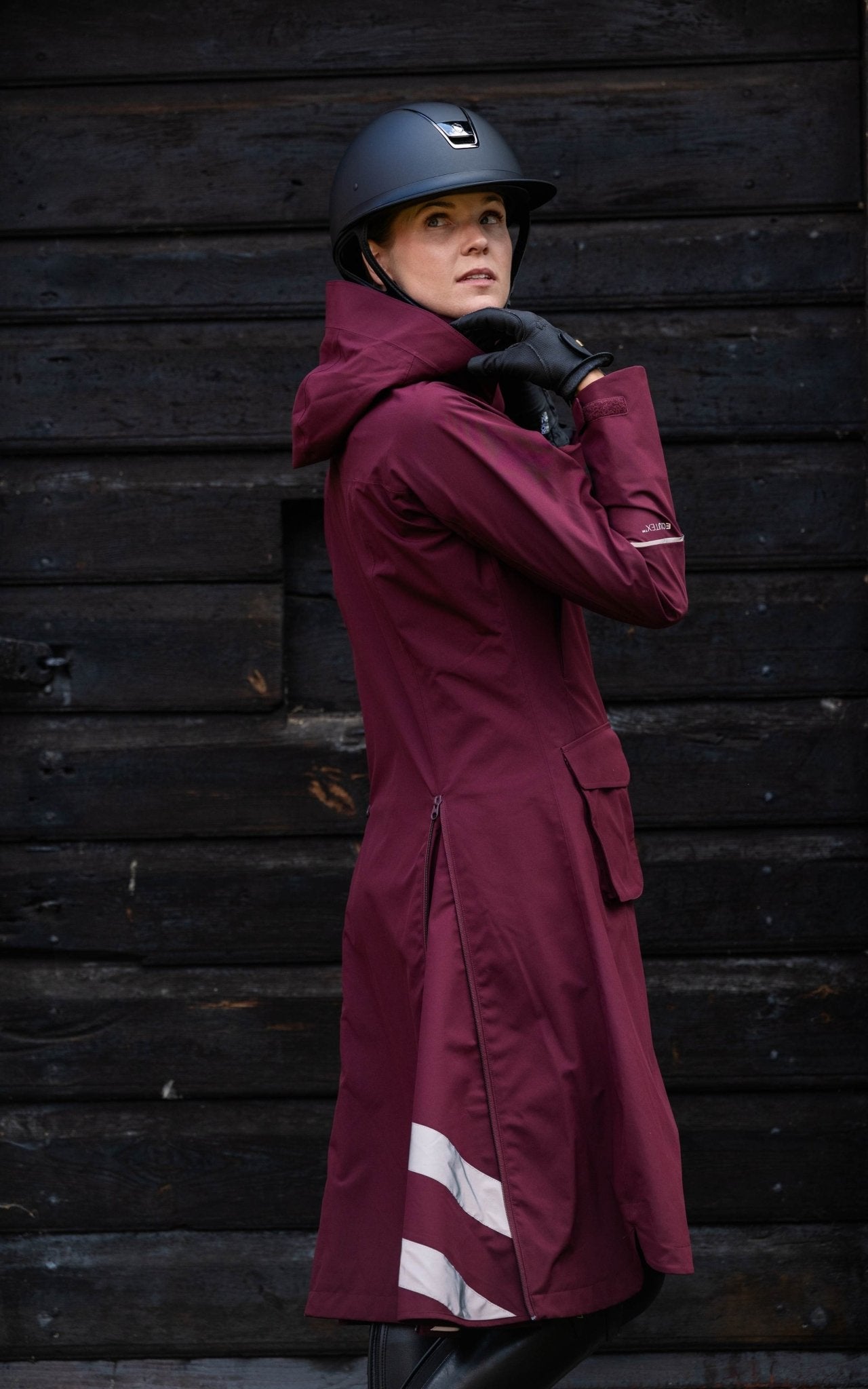 Stella Winter Coat - MerlotStierna UK