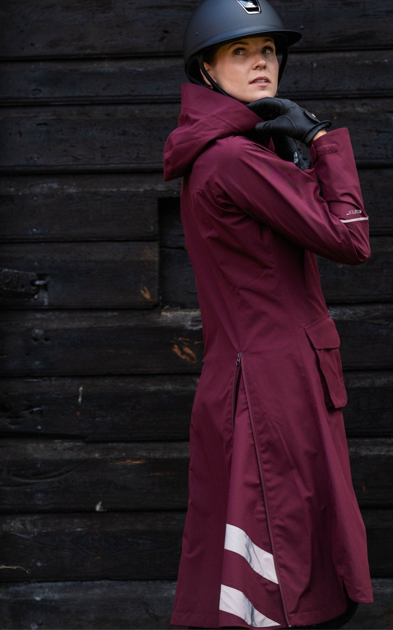 Stella Winter Coat - MerlotStierna UK