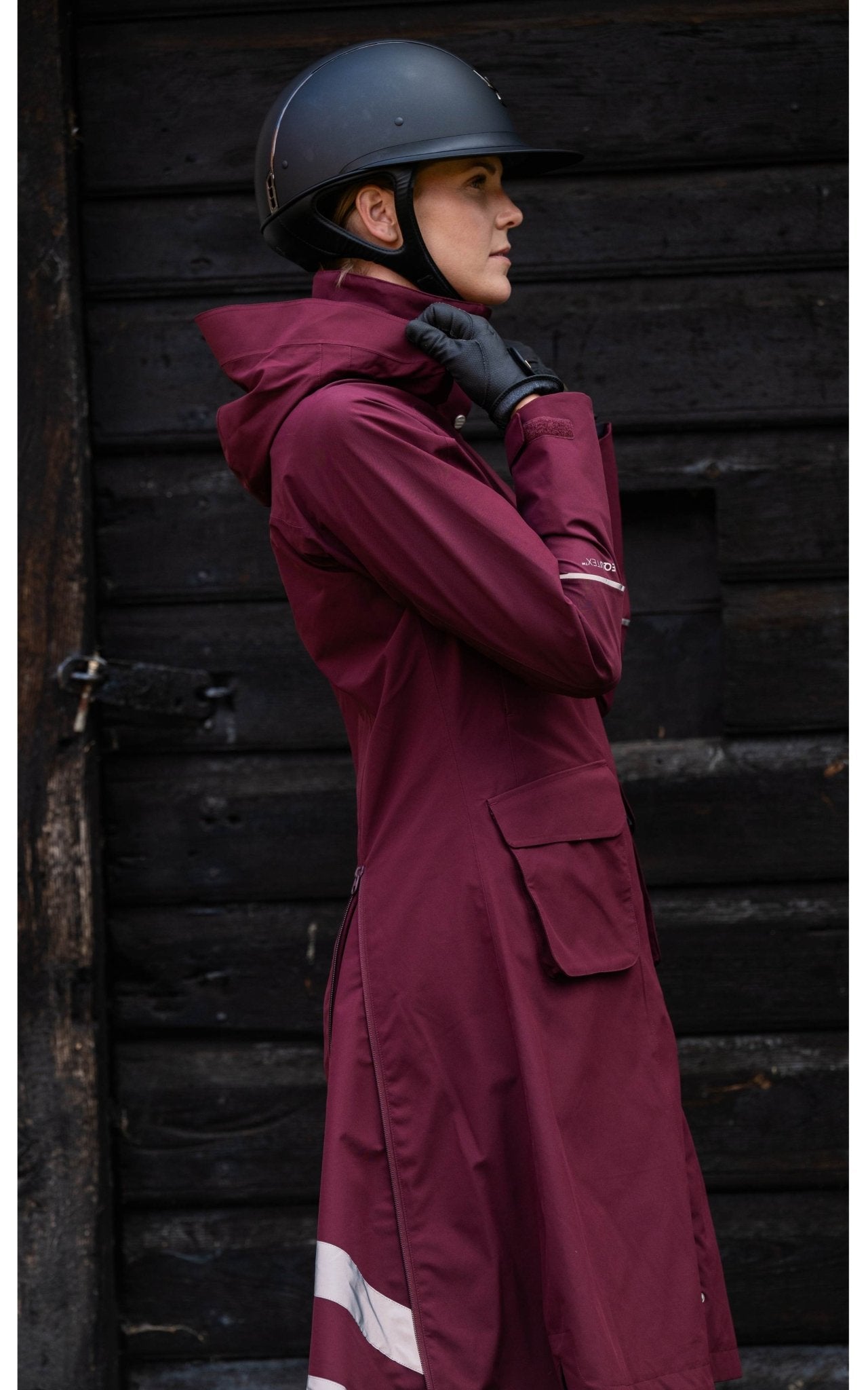 Stella Winter Coat - MerlotStierna UK