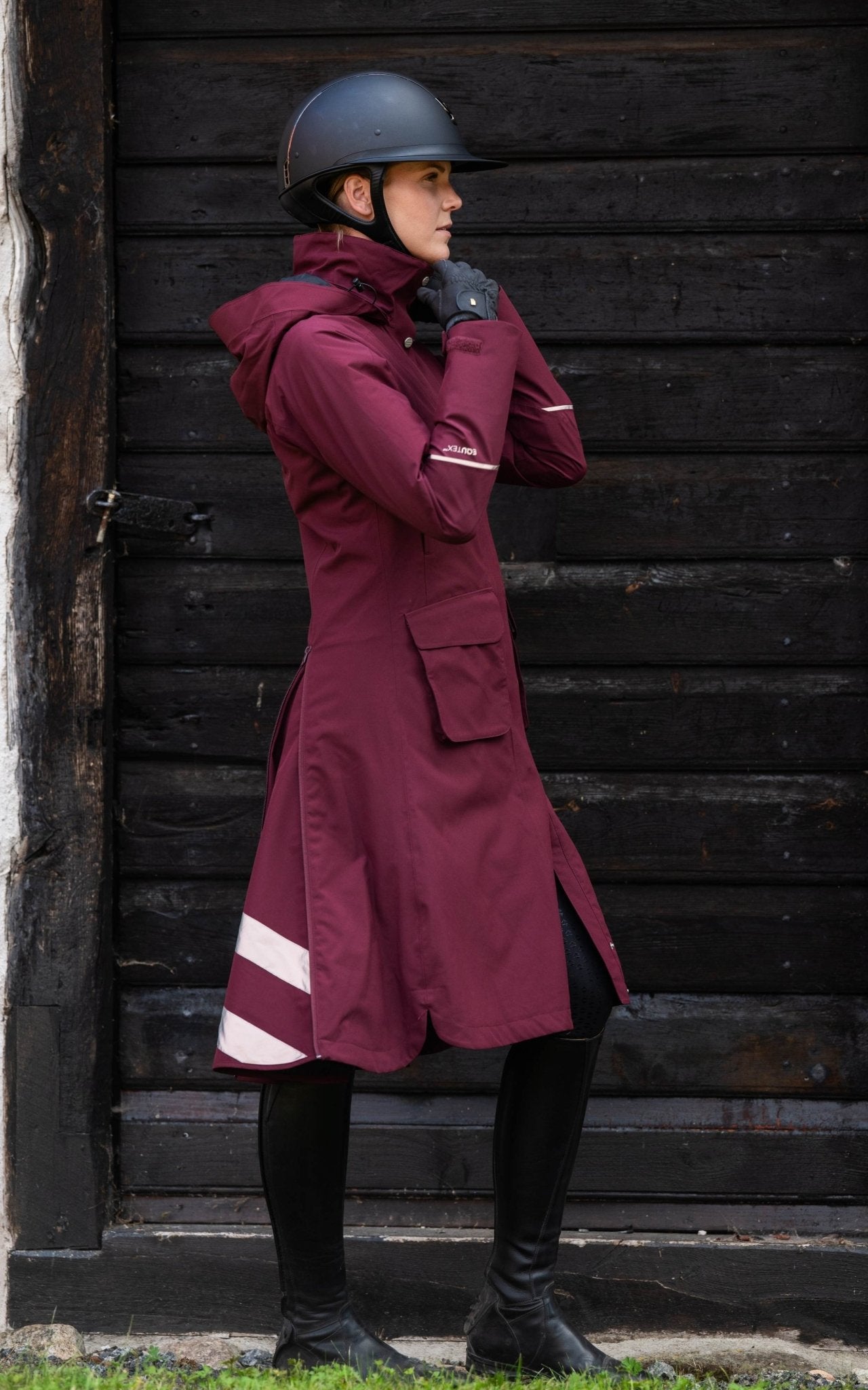 Stella Winter Coat - MerlotStierna UK