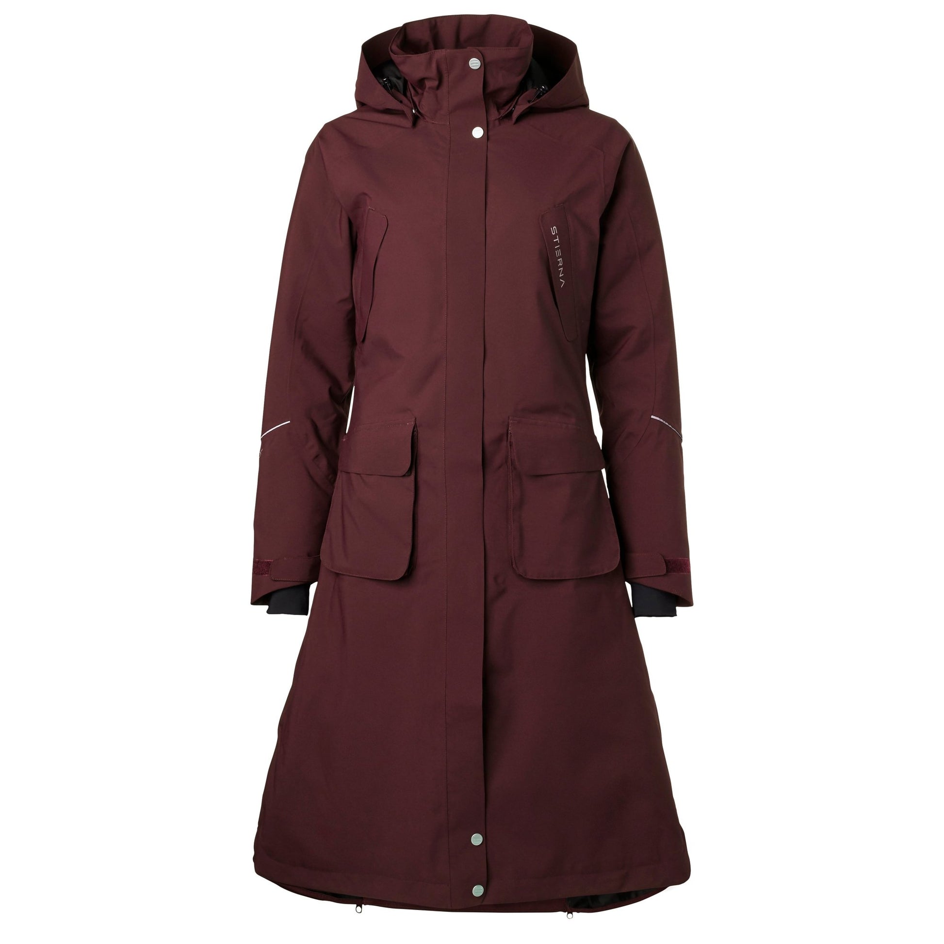 Stella Winter Coat - MerlotStierna UK