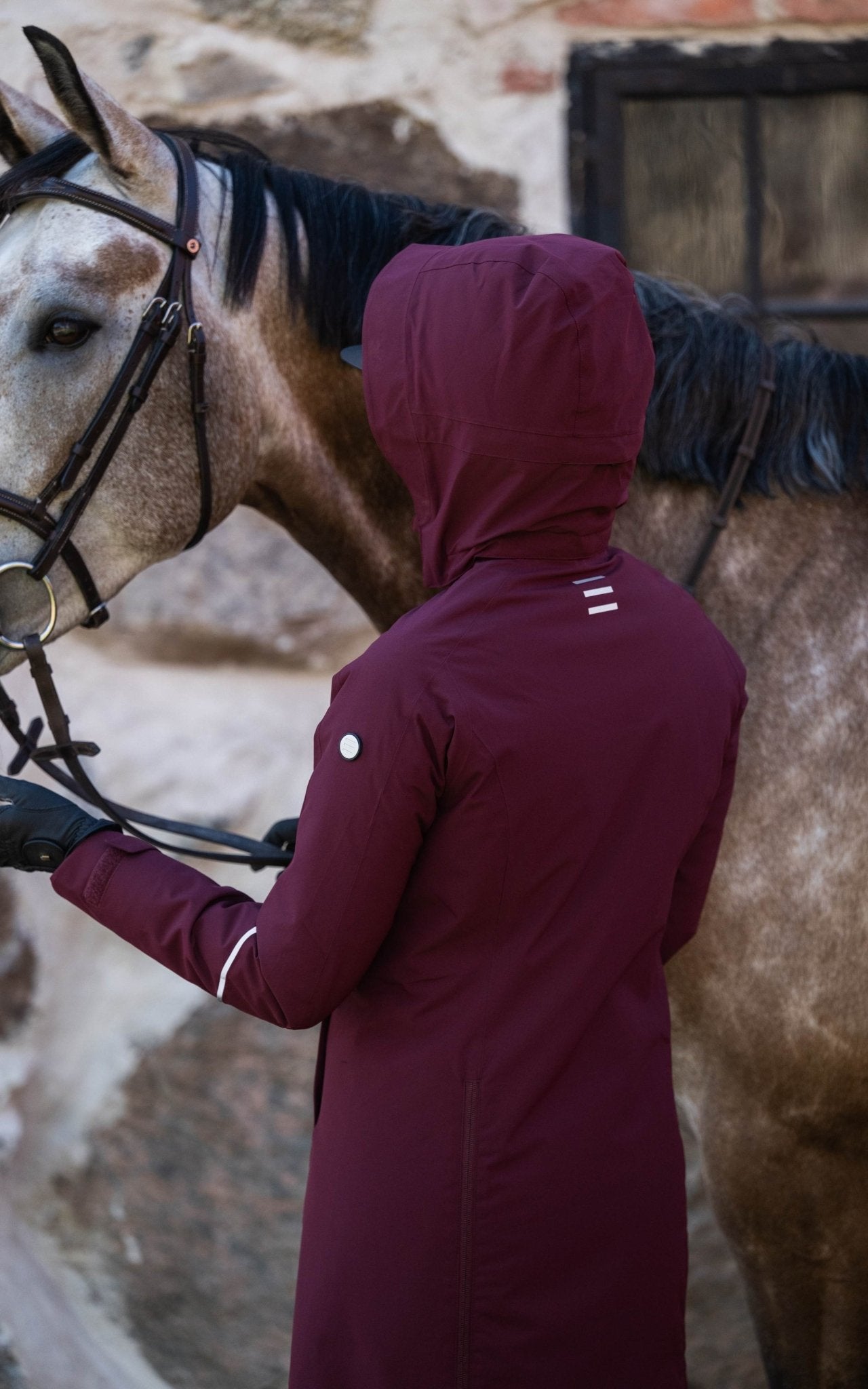 Stella Winter Jacket - MerlotStierna UK