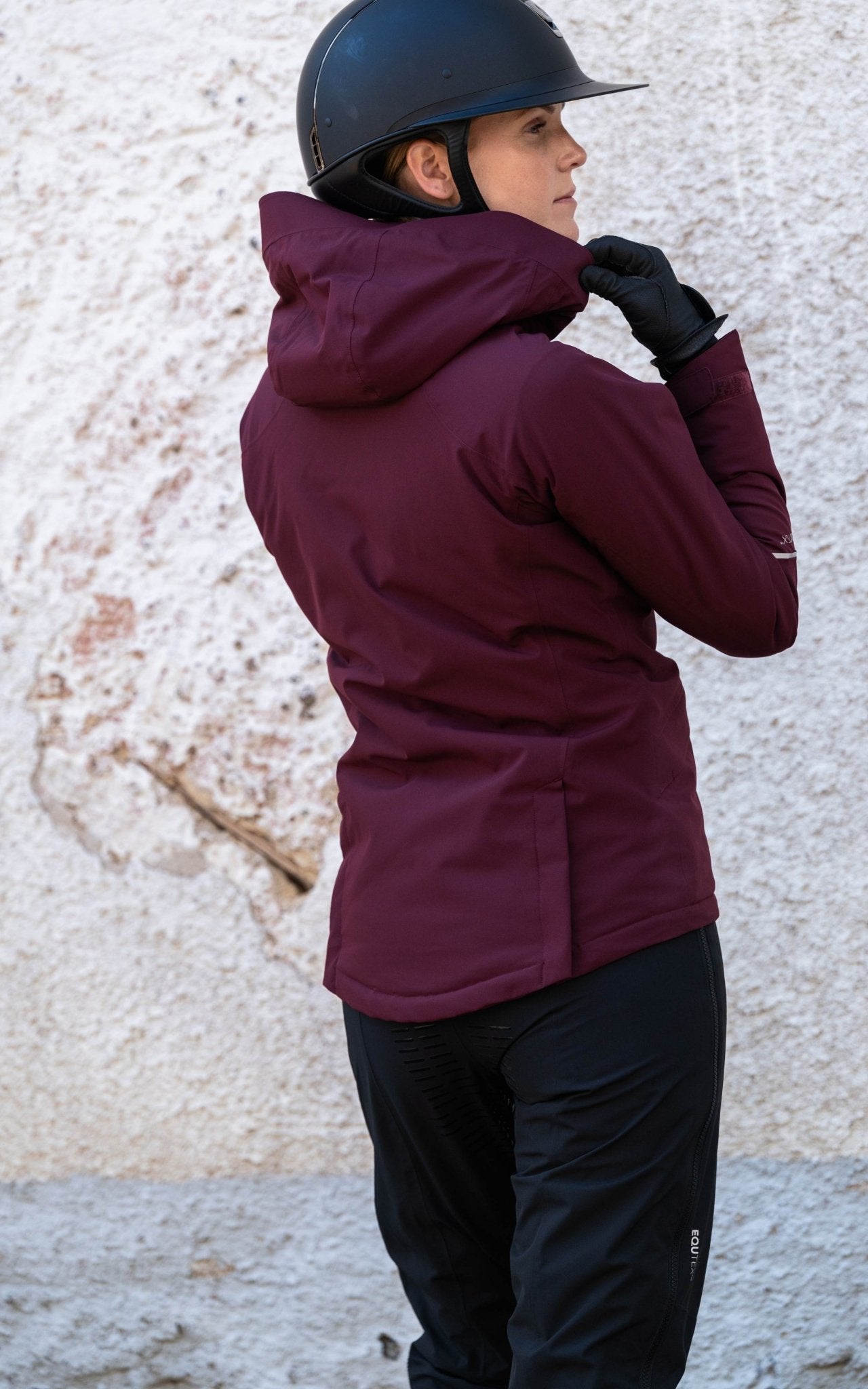Stella Winter Jacket - MerlotStierna UK
