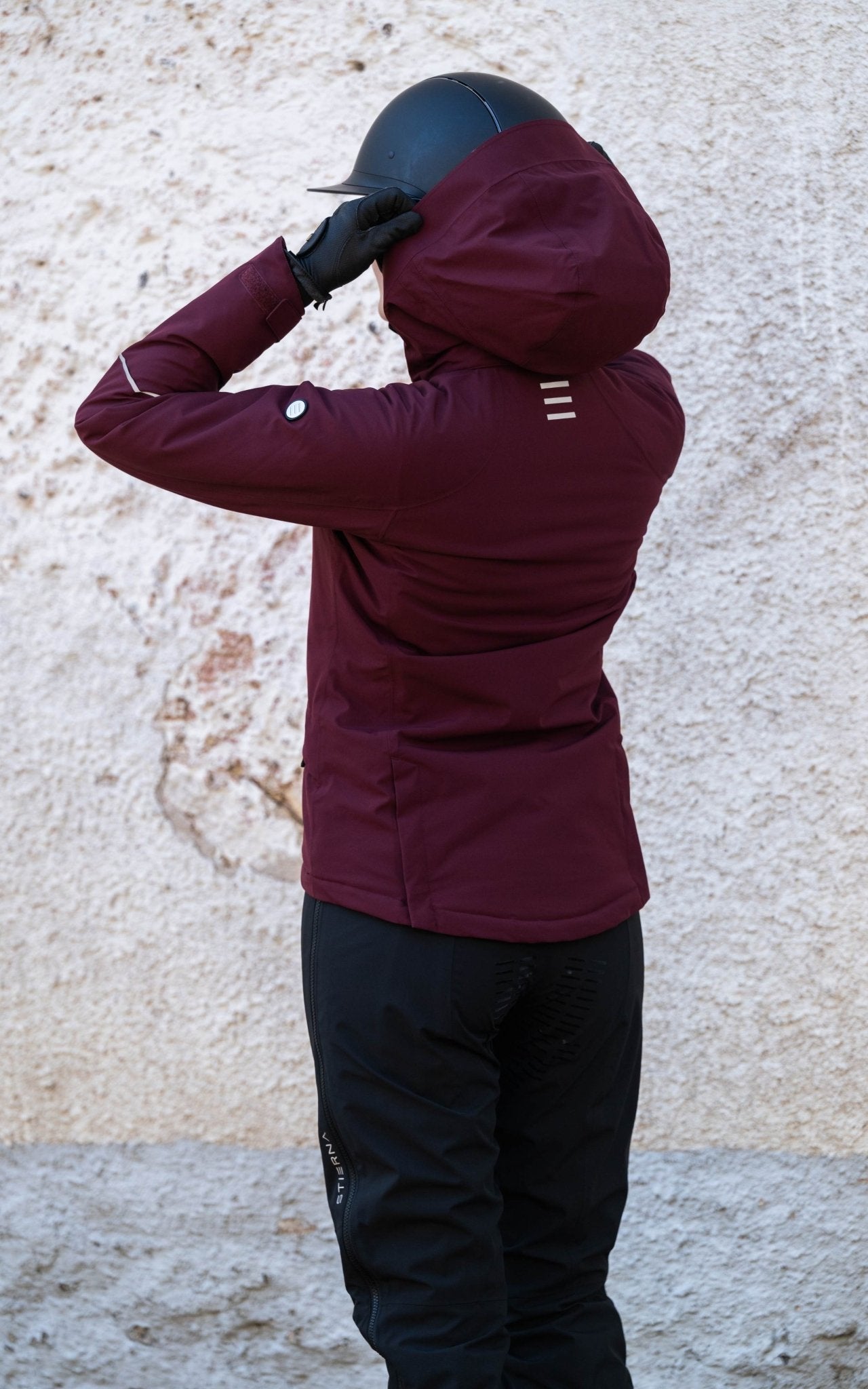 Stella Winter Jacket - MerlotStierna UK