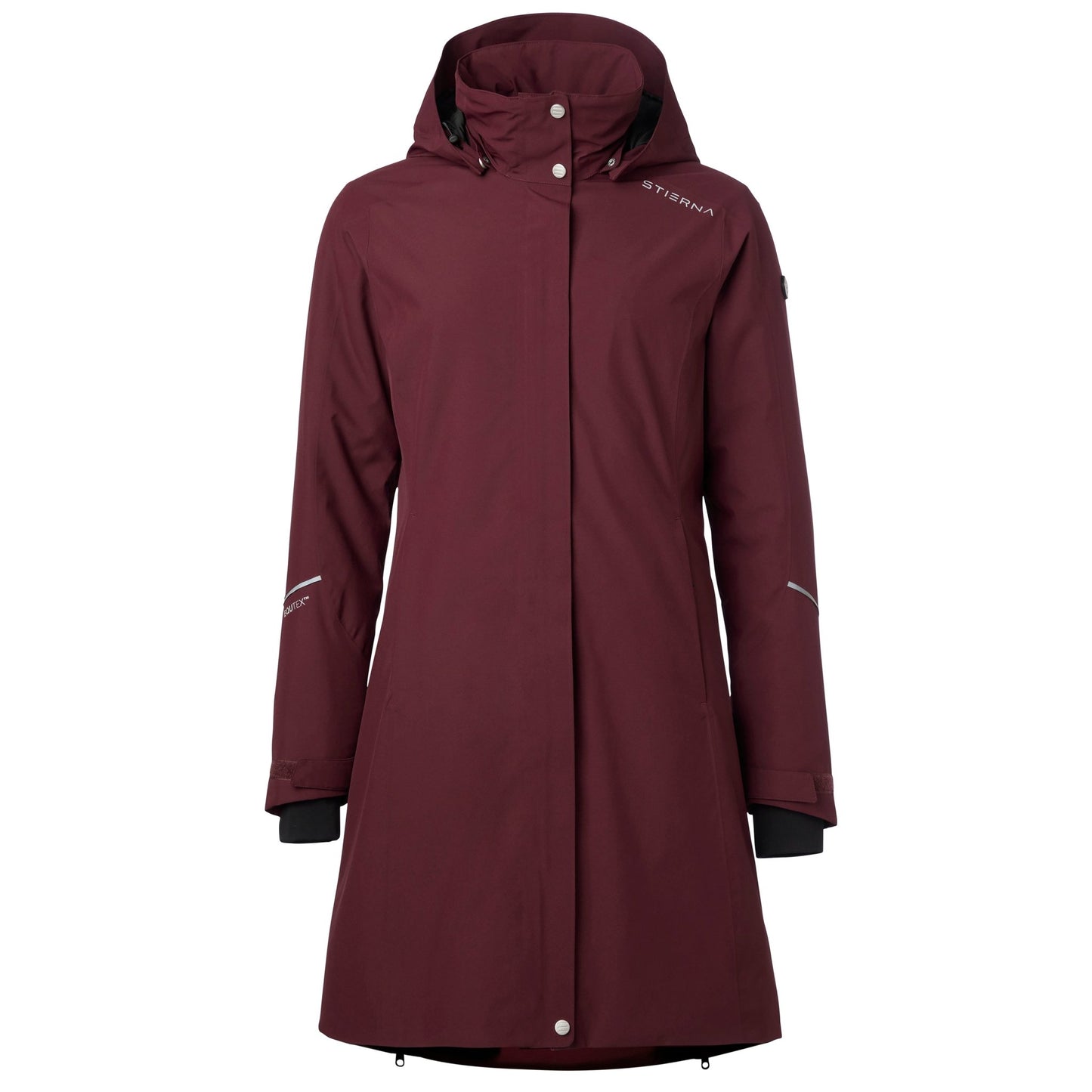 Stella Winter Short Coat - MerlotStierna UK