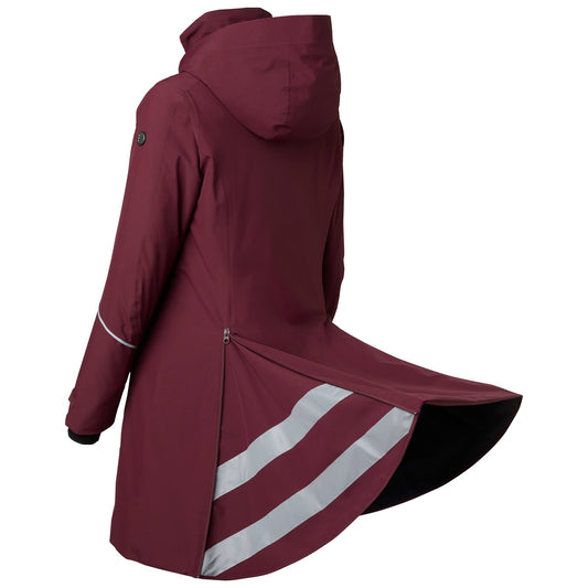 Stella Winter Short Coat - MerlotStierna UK