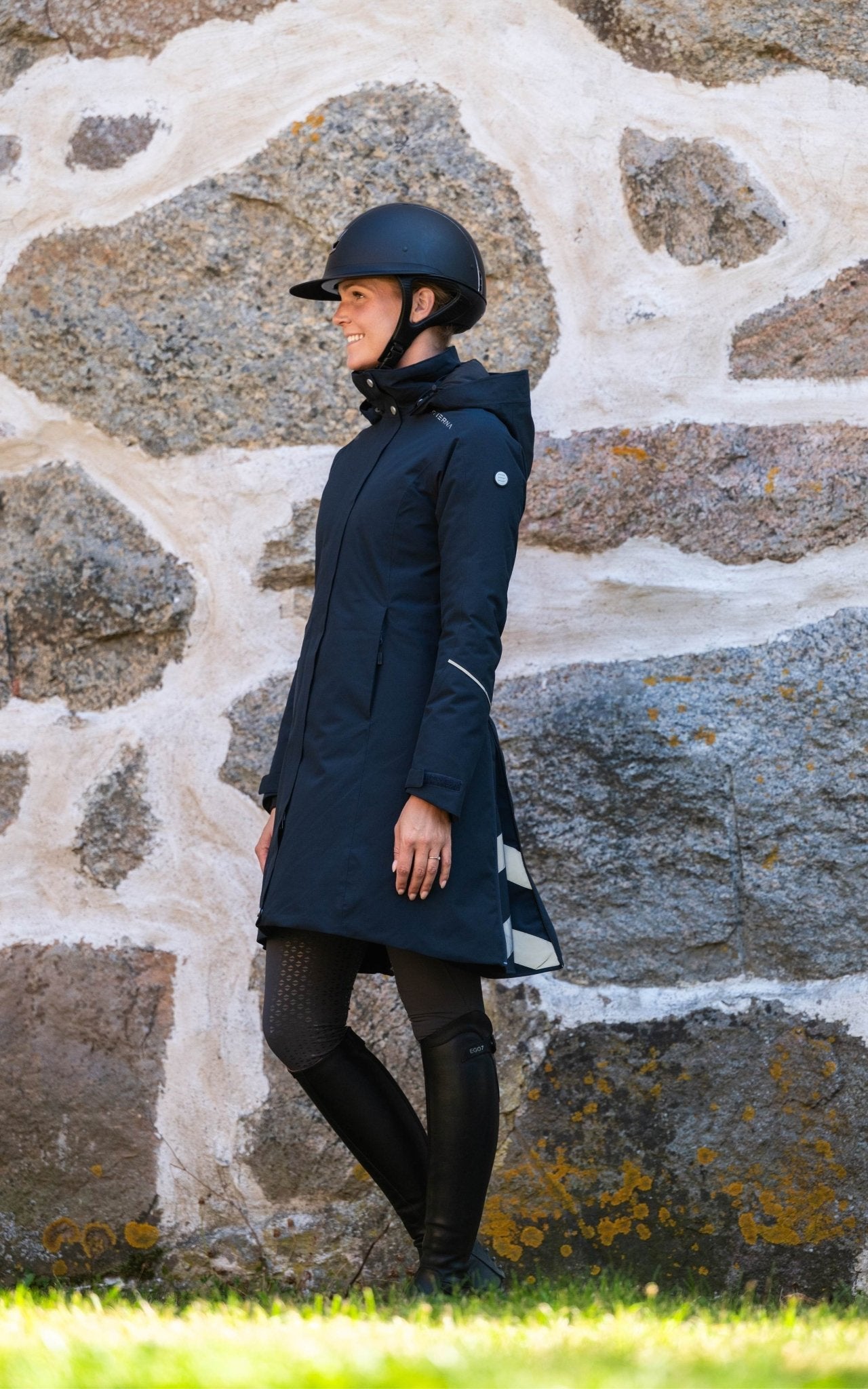 Stella Winter Short Coat - Midnight NavyStierna UK