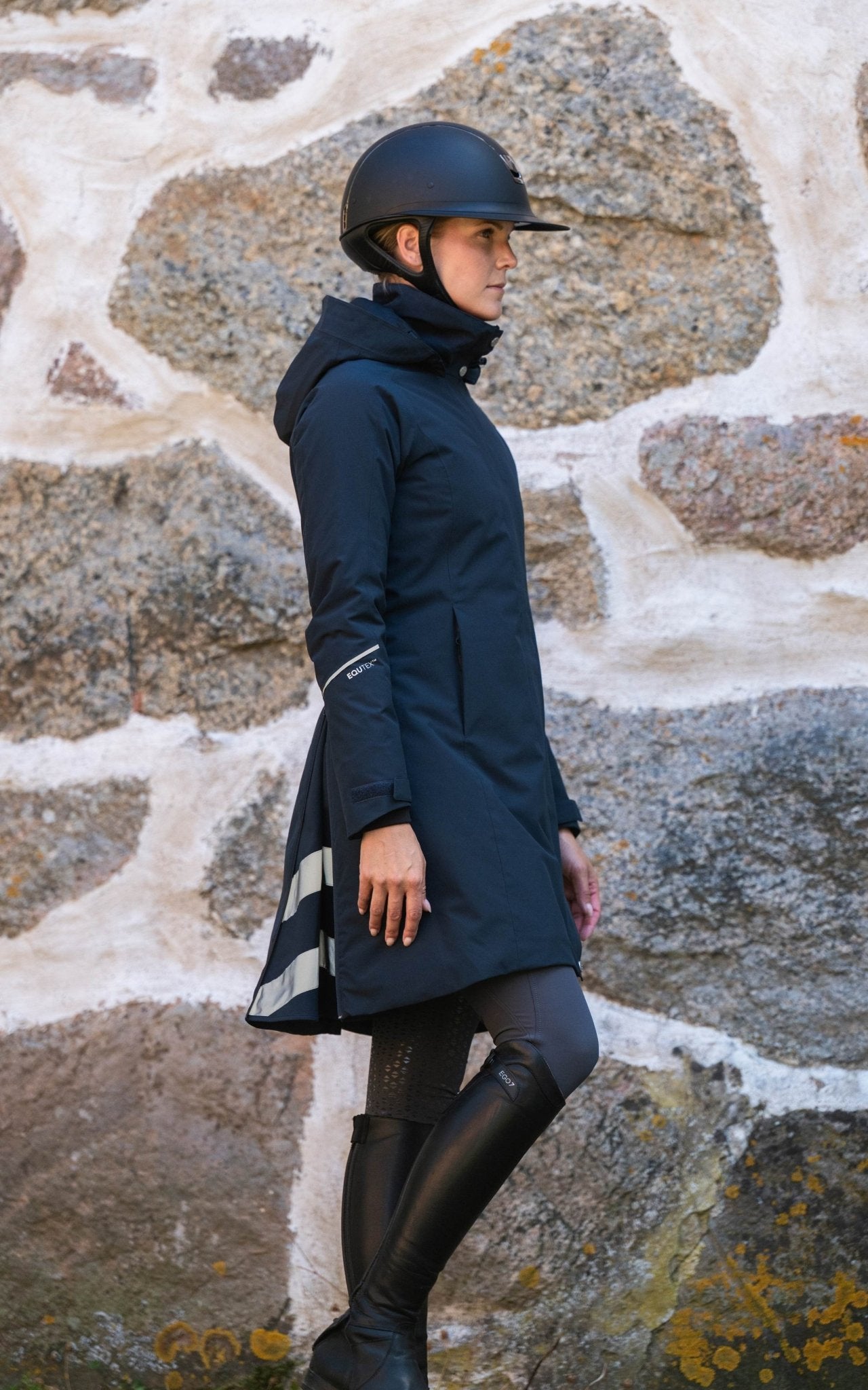 Stella Winter Short Coat - Midnight NavyStierna UK