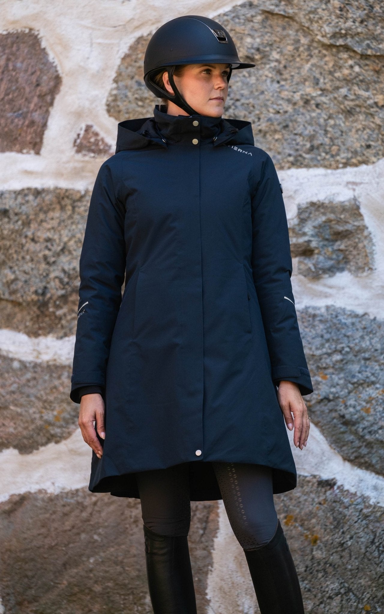 Stella Winter Short Coat - Midnight NavyStierna UK