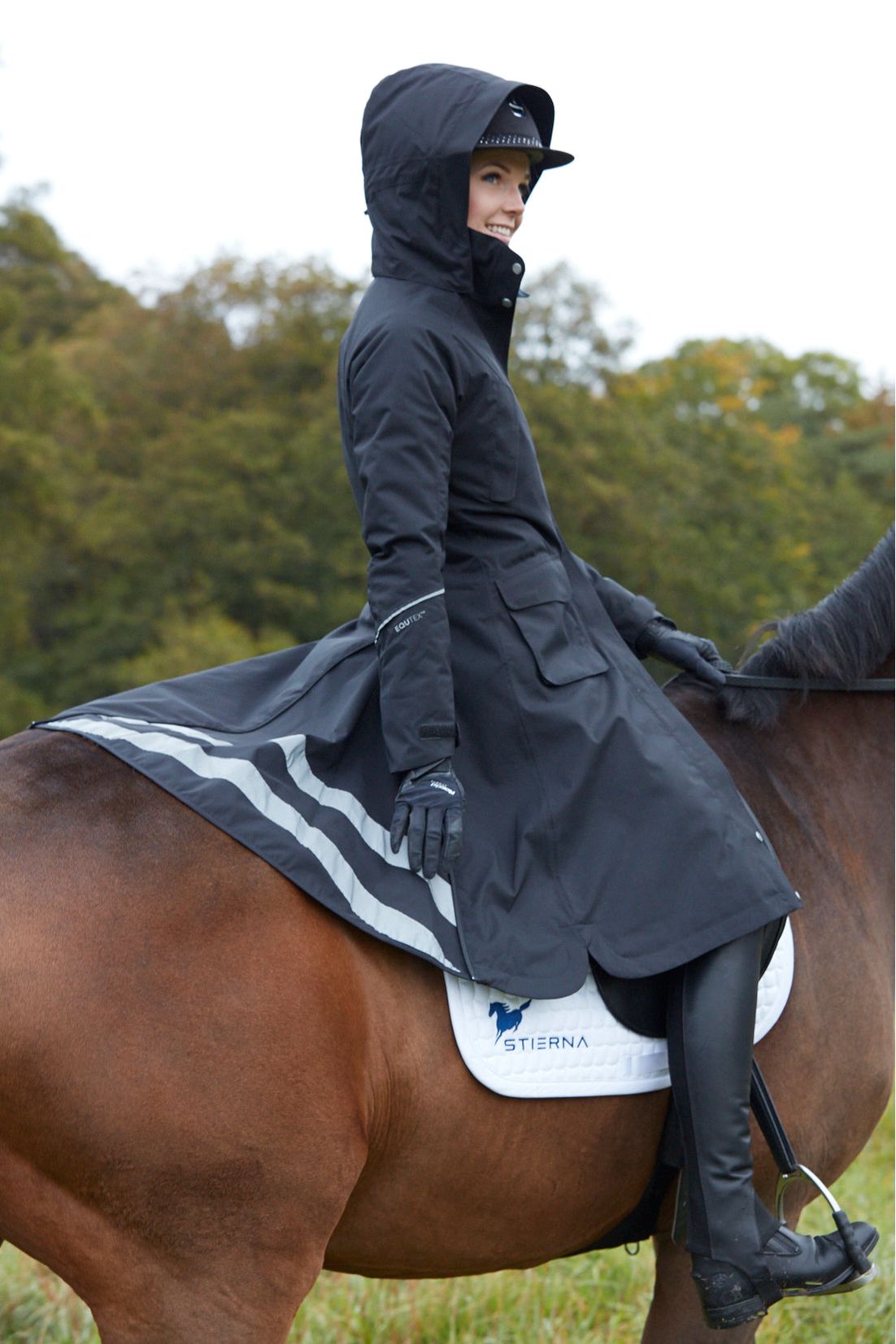 Equestrian Apparel Womens Waterproof Horse Riding Jacket Amelie