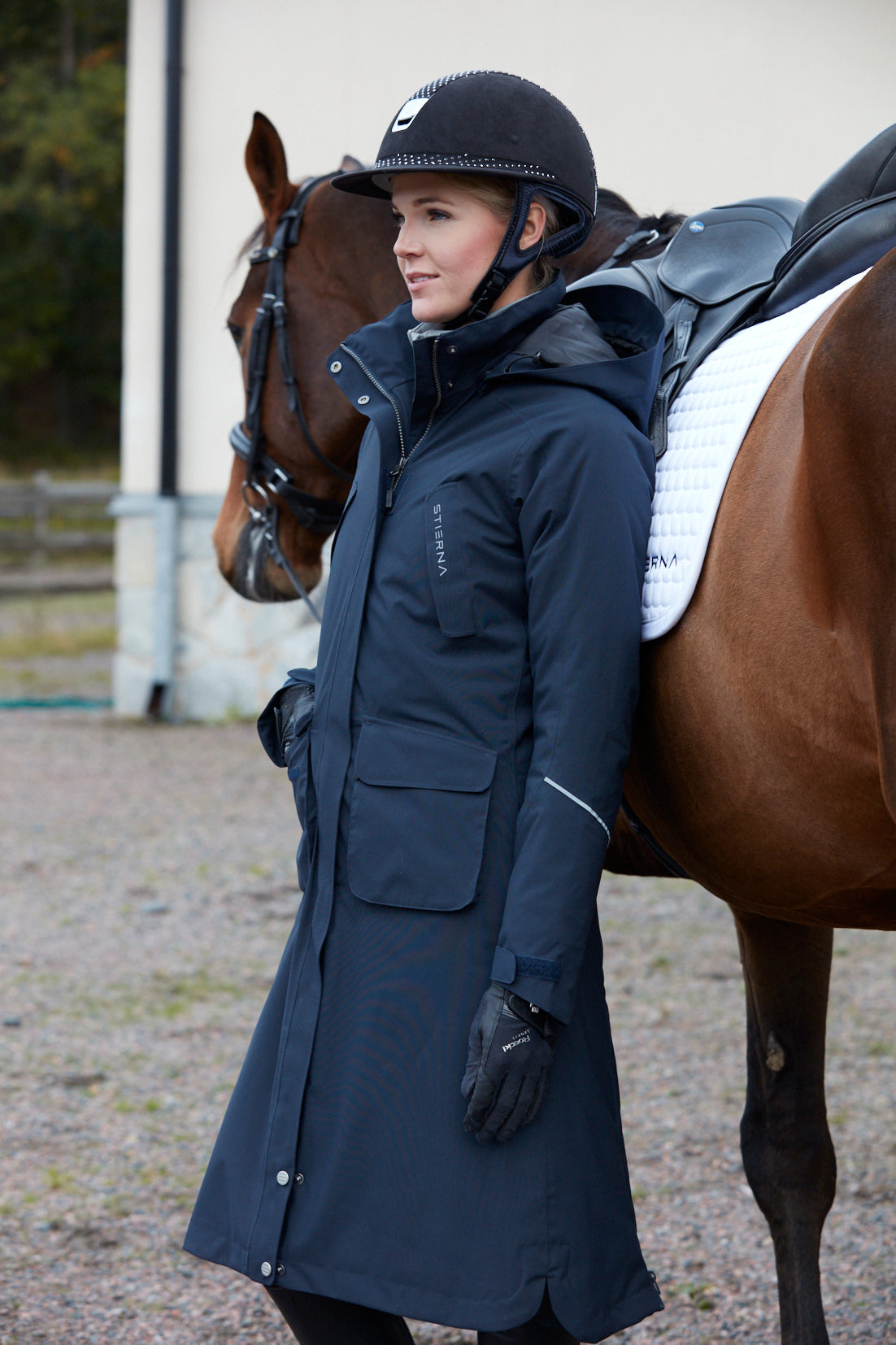 Stella Winter Coat  - Midnight Navy