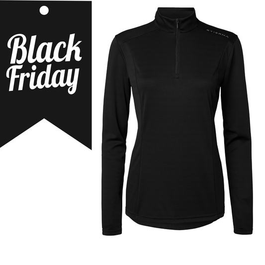 Halo Polo - Long Sleeve - BlackStierna UK