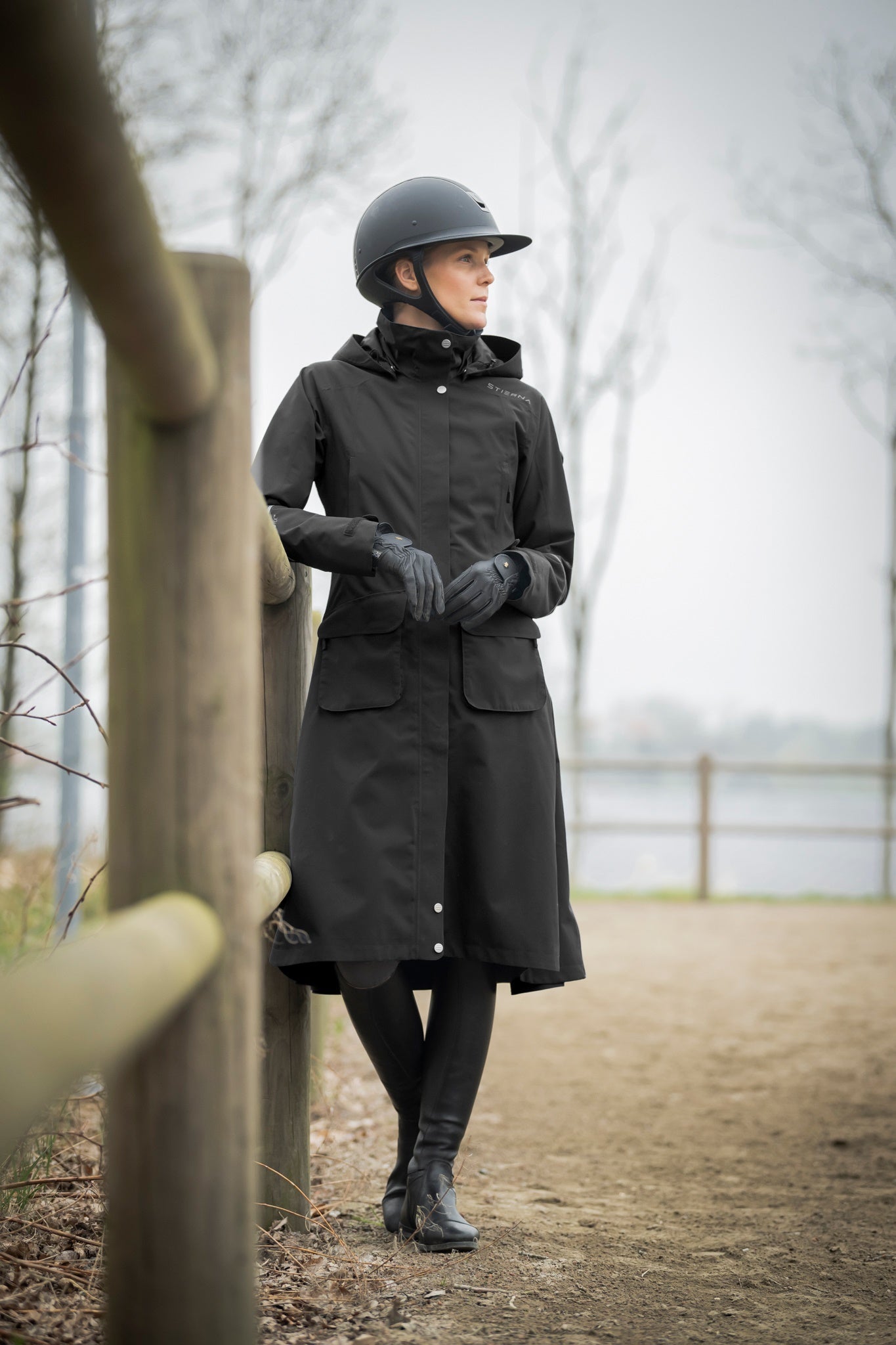 Nova Rain Coat - BlackStierna UK