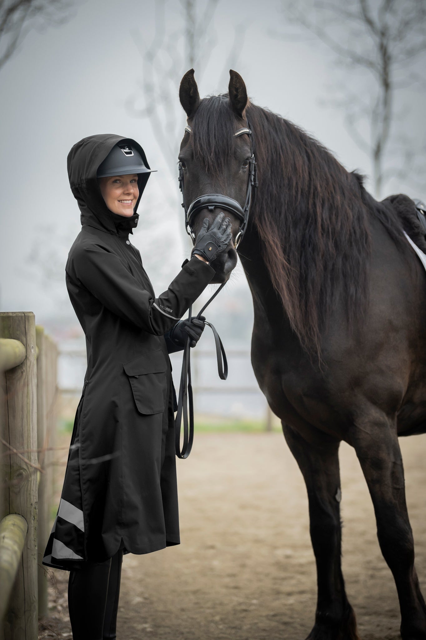Nova Rain Coat - BlackStierna UK