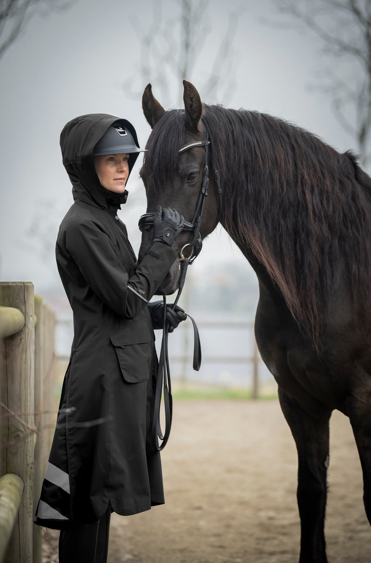 Nova Rain Coat - BlackStierna UK
