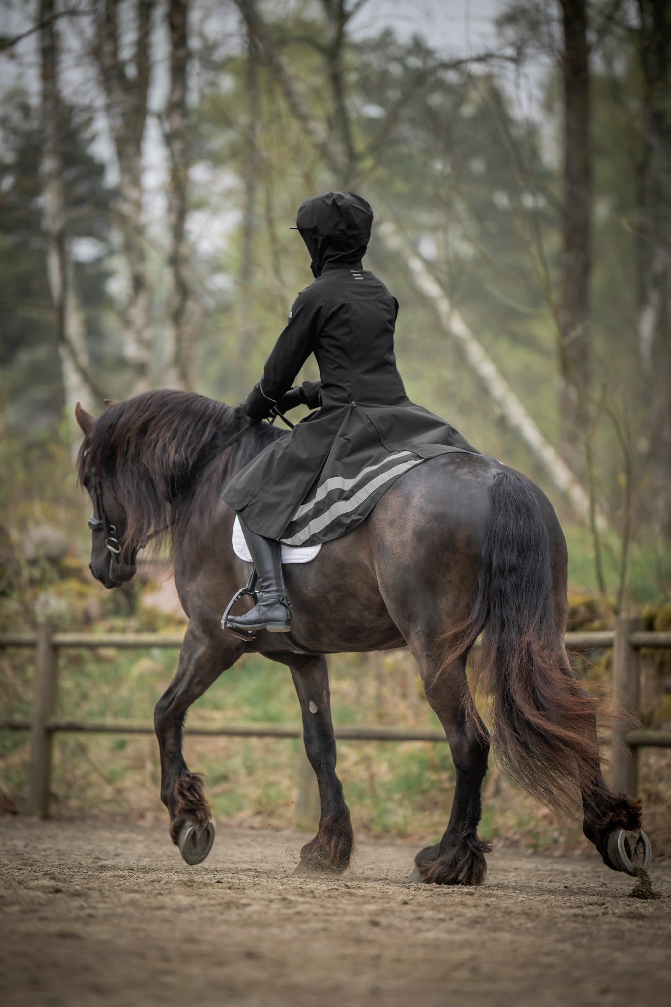 Nova Rain Coat - BlackStierna UK