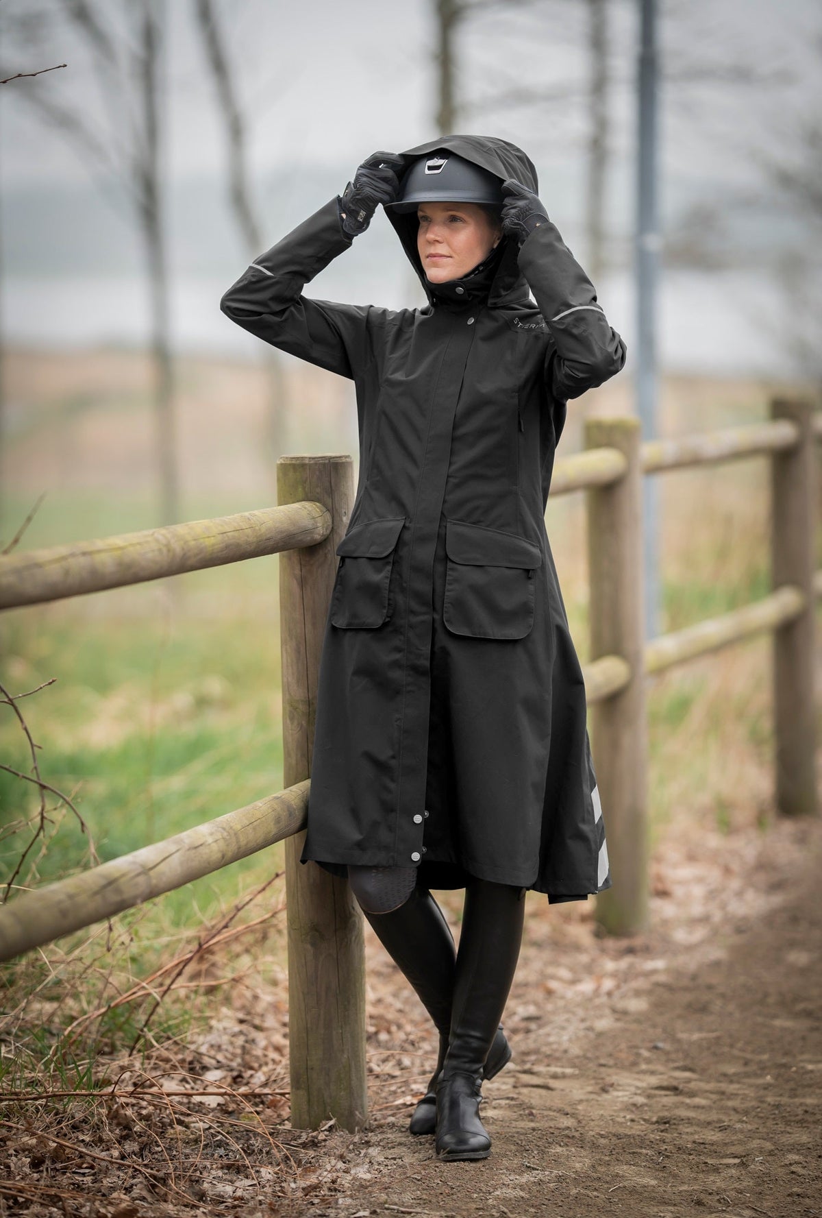 Nova Rain Coat - BlackStierna UK