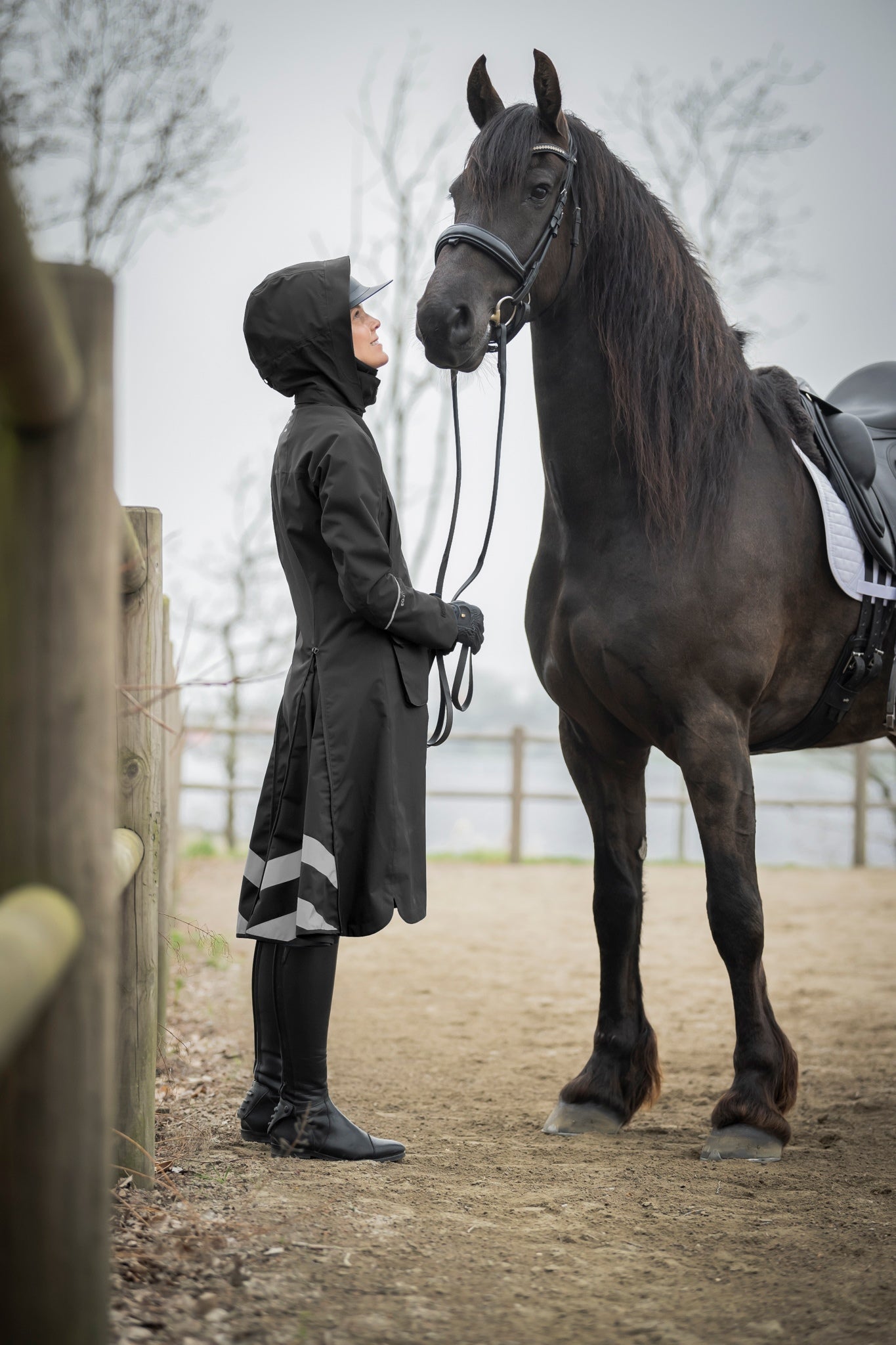 Nova Rain Coat - BlackStierna UK