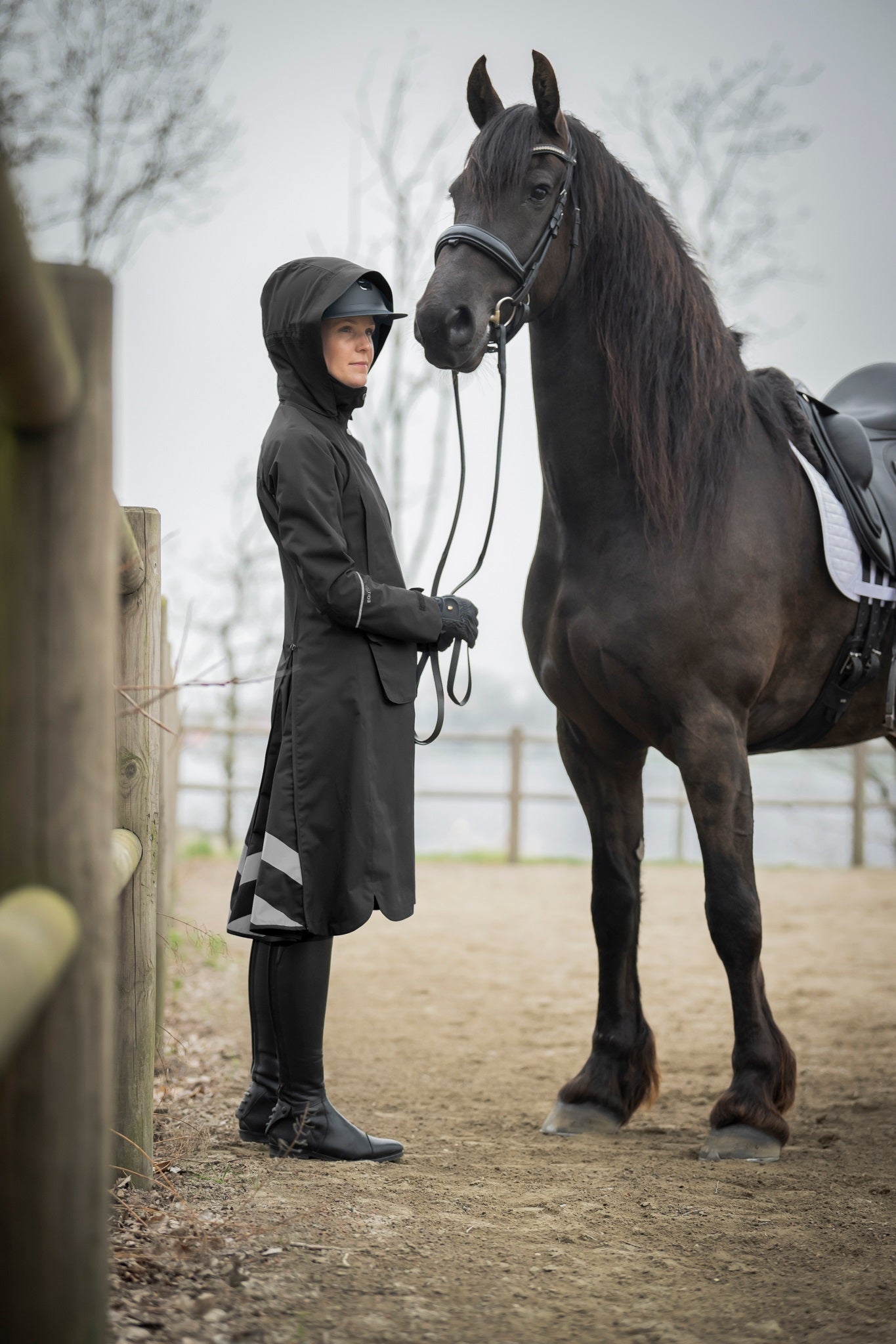 Nova Rain Coat - BlackStierna UK