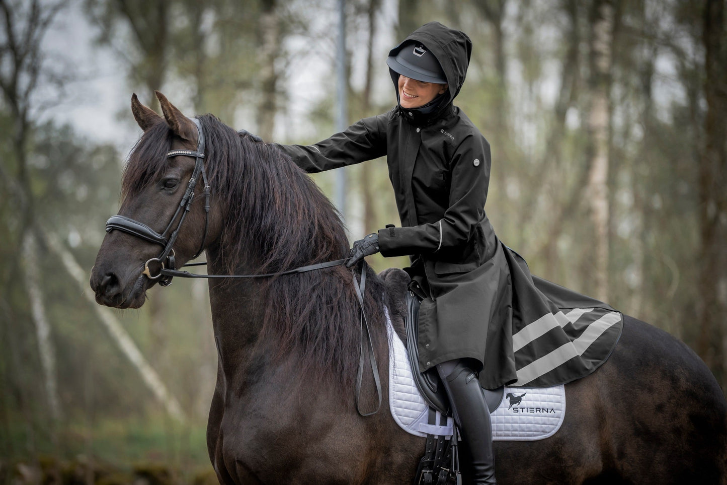 Nova Rain Coat - BlackStierna UK