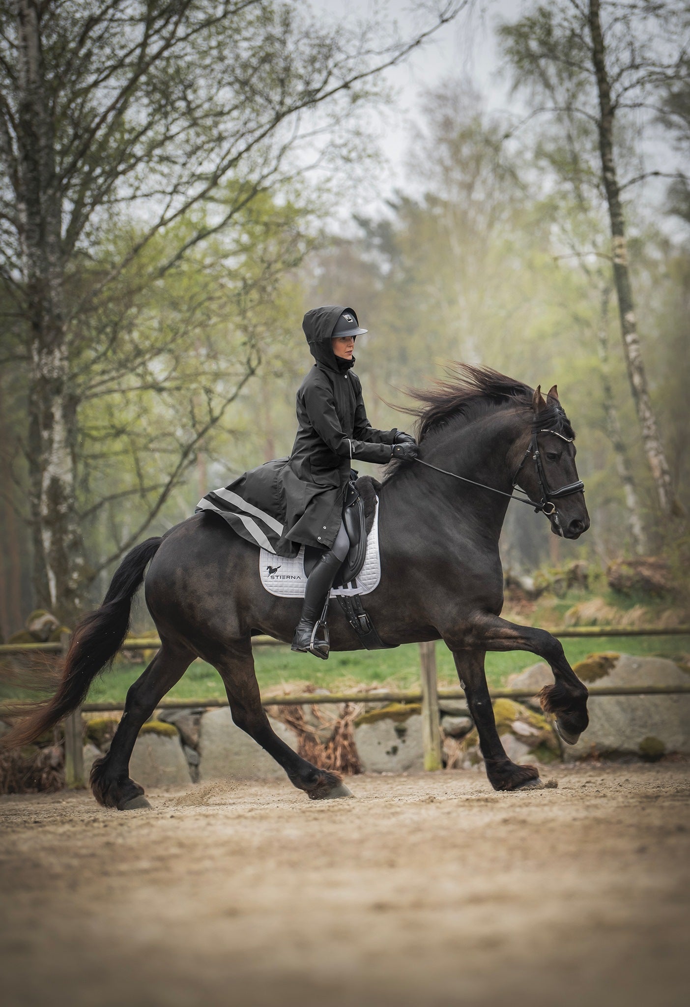 Nova Rain Coat - BlackStierna UK