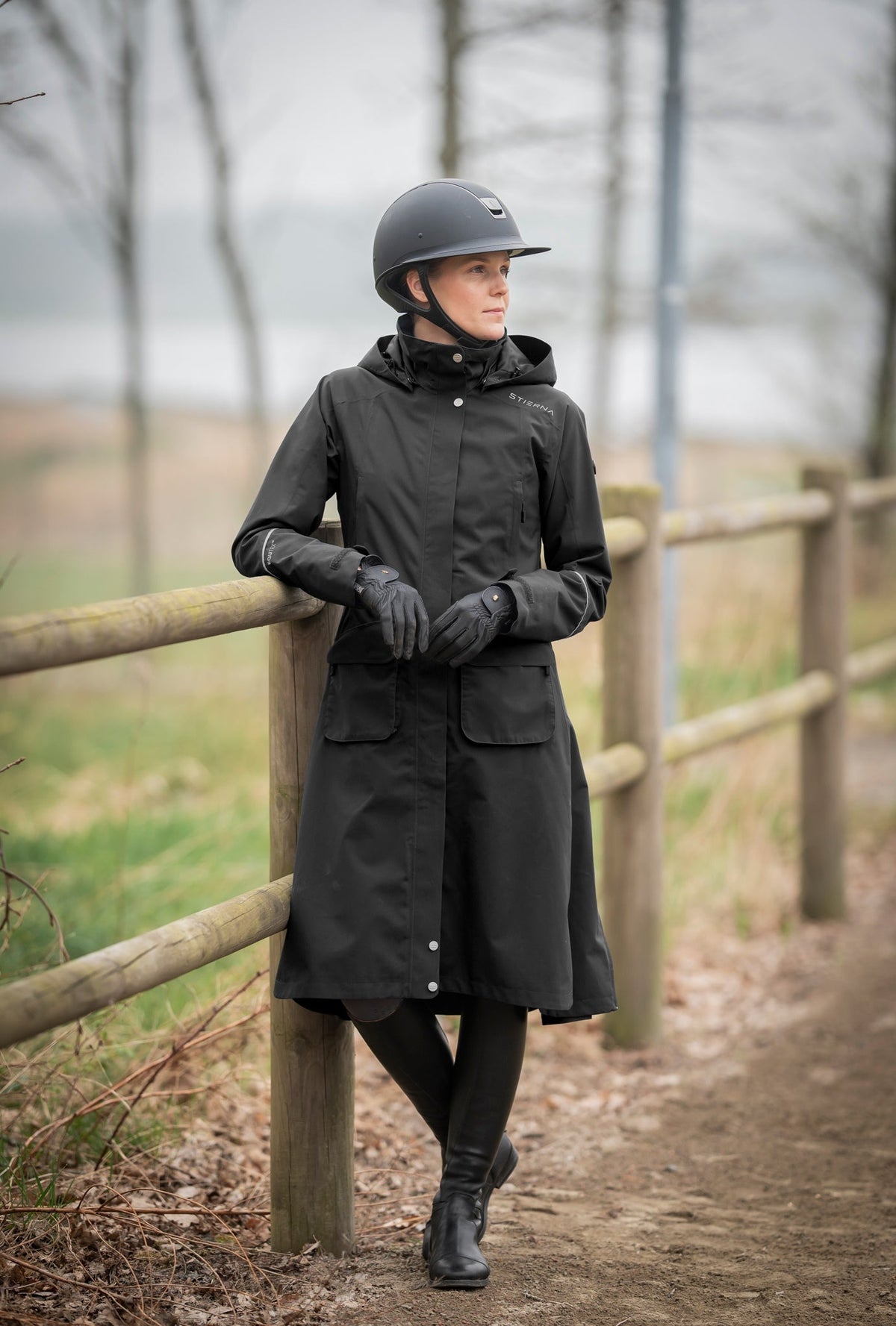 Nova Rain Coat - BlackStierna UK