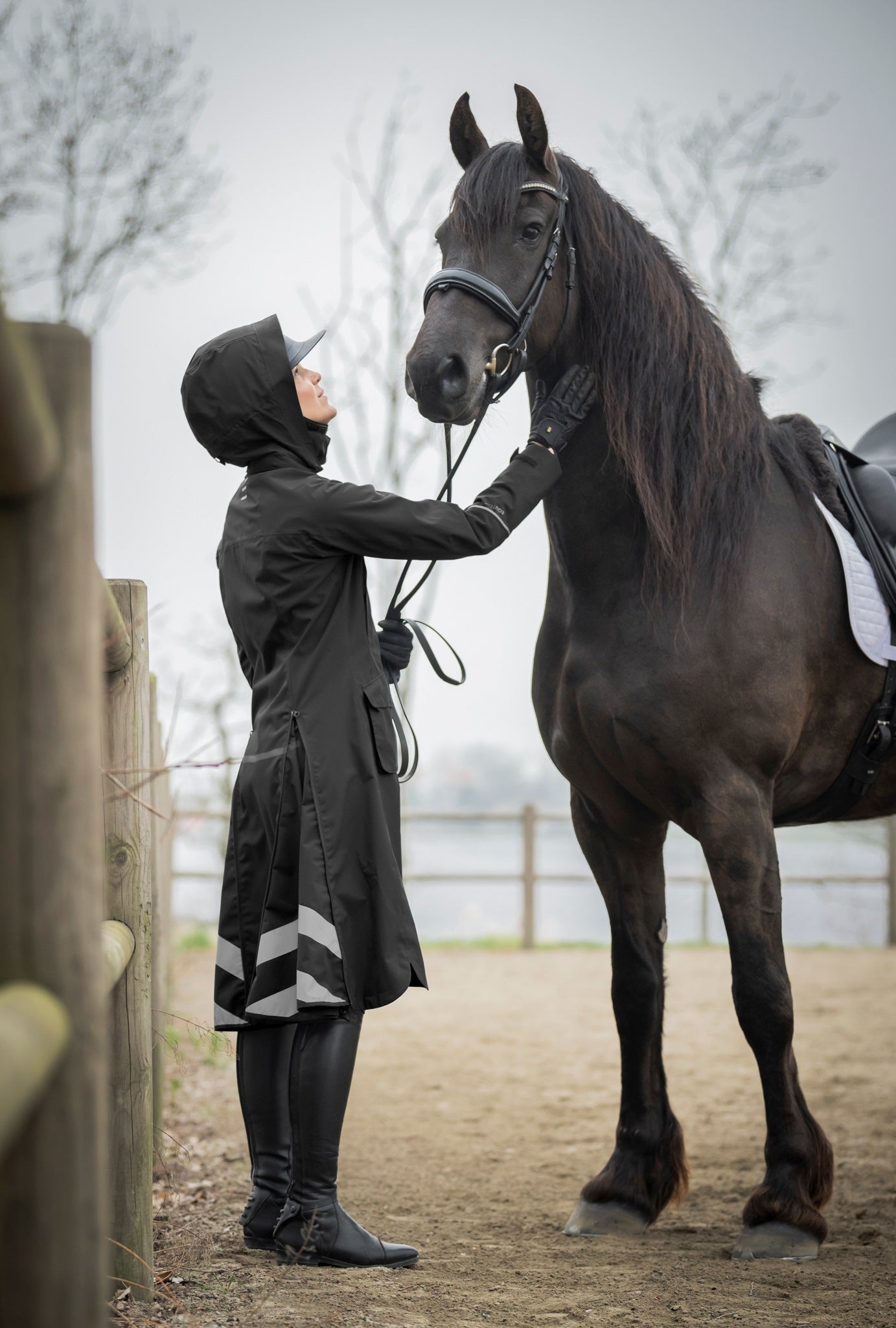 Nova Rain Coat - BlackStierna UK