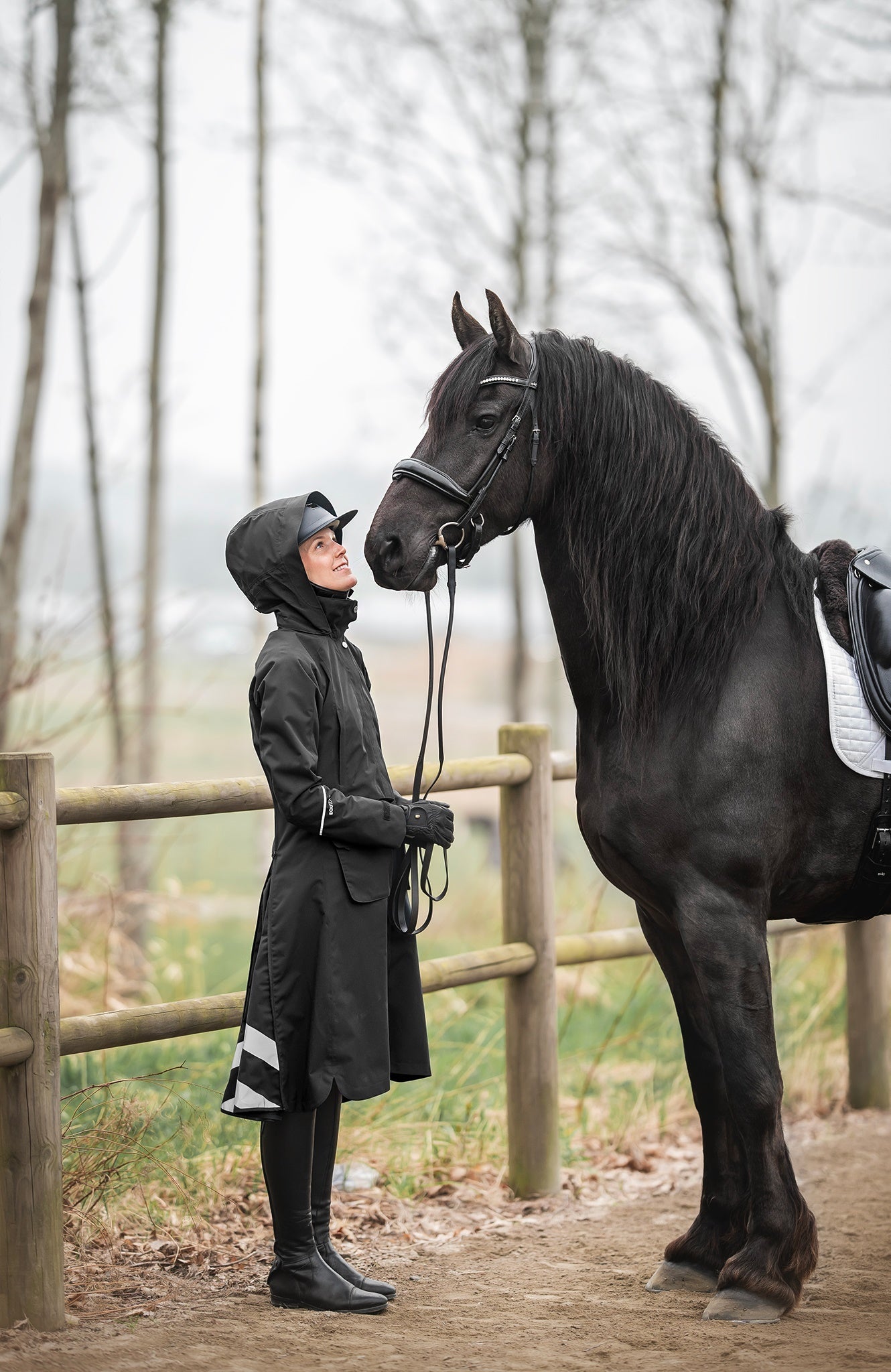 Nova Rain Coat - BlackStierna UK