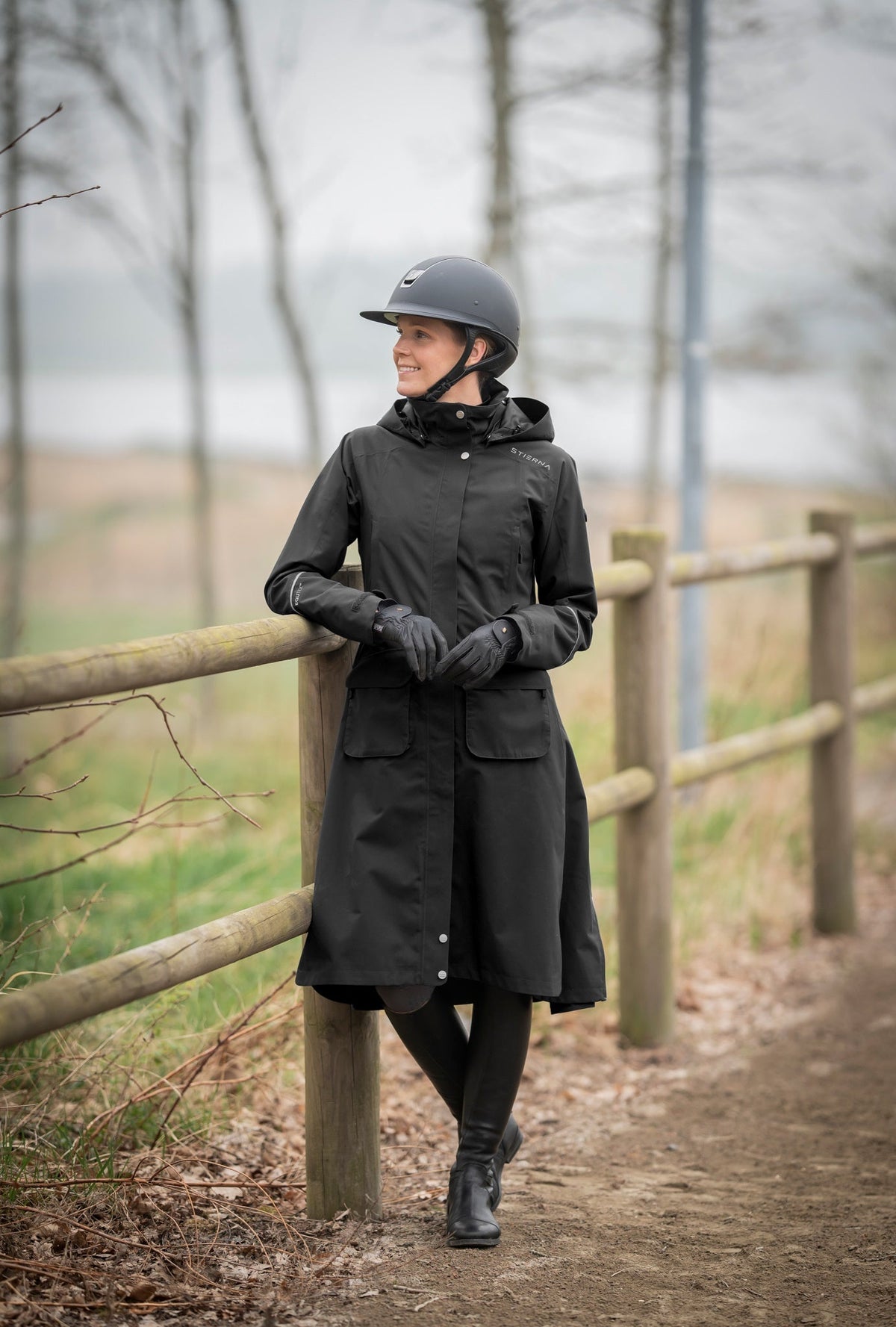 Nova Rain Coat - BlackStierna UK