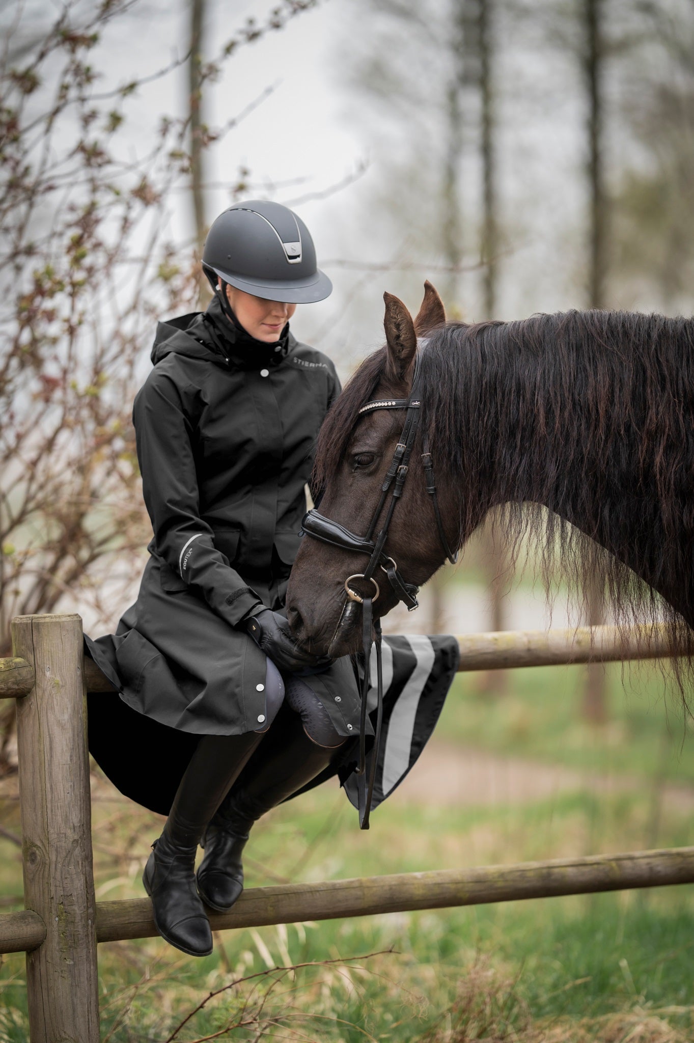 Nova Rain Coat - BlackStierna UK