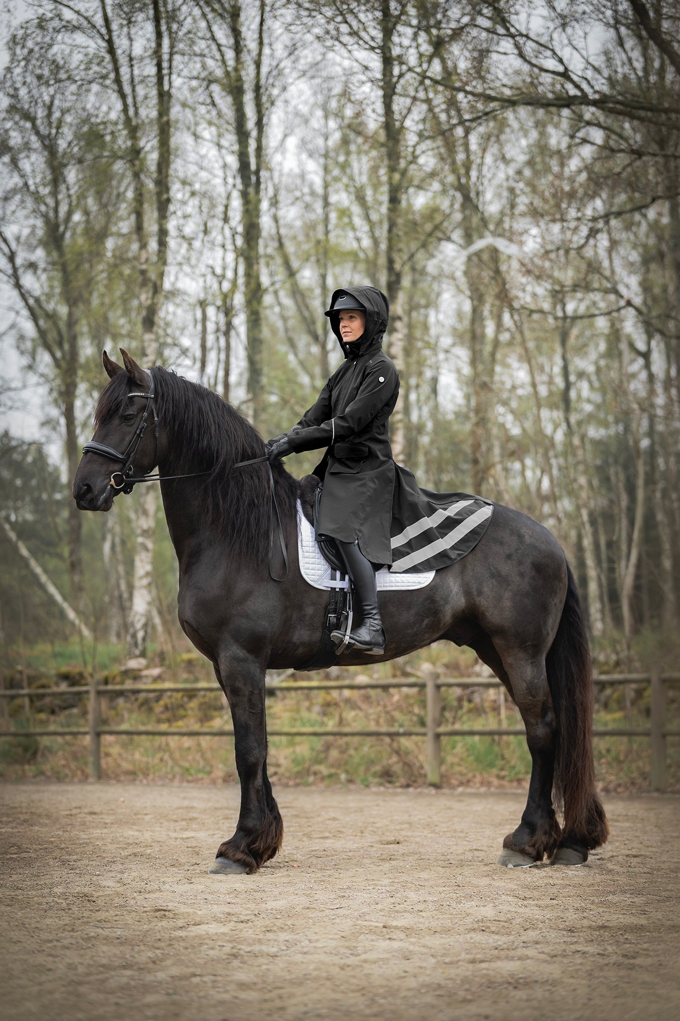 Nova Rain Coat - BlackStierna UK