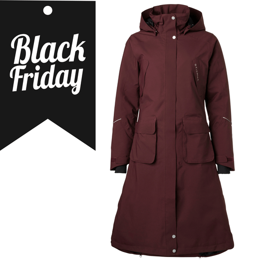 Stella Winter Coat - MerlotStierna UK