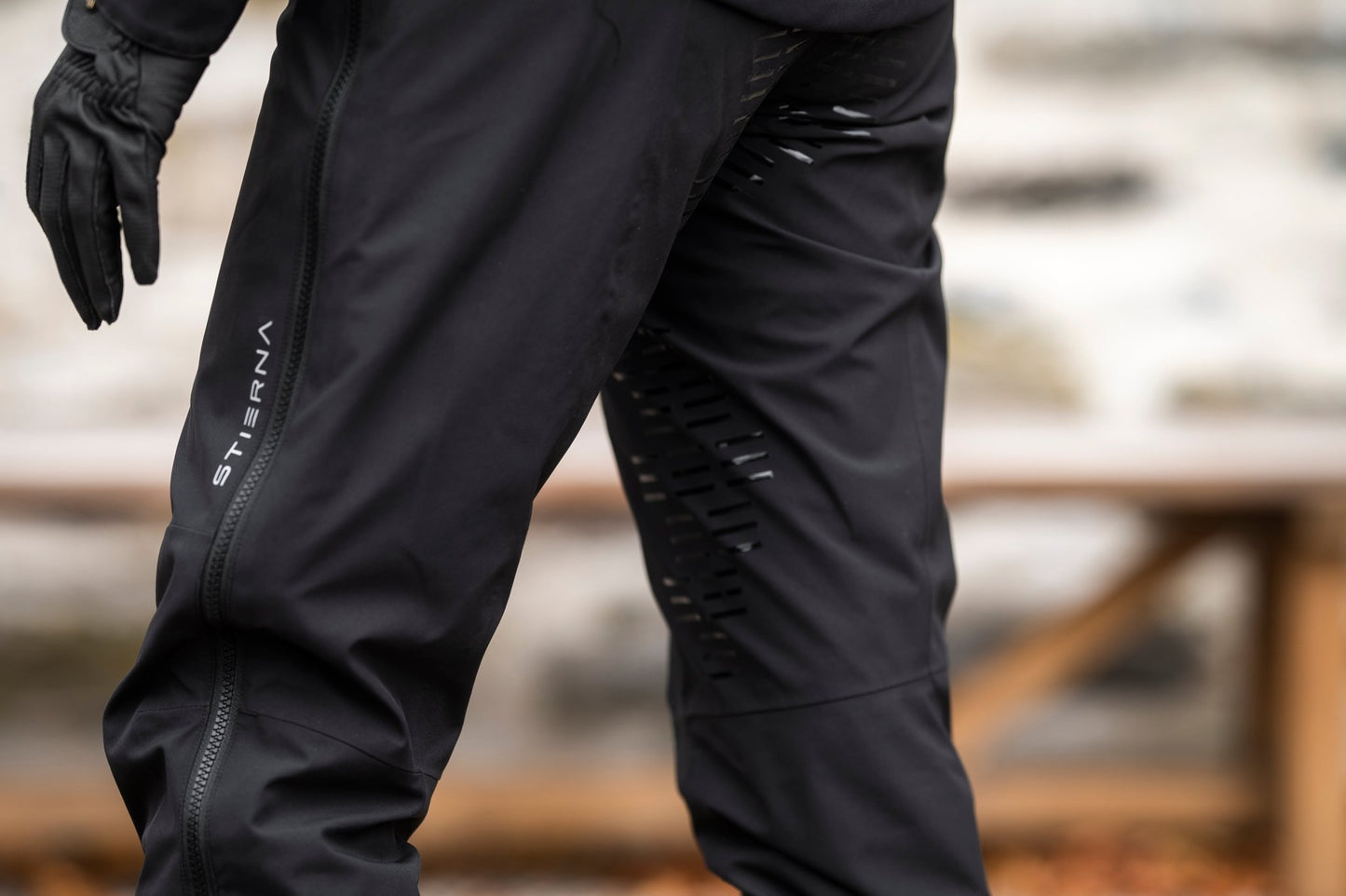 Storm Rain Pants - Short - BlackStierna UK