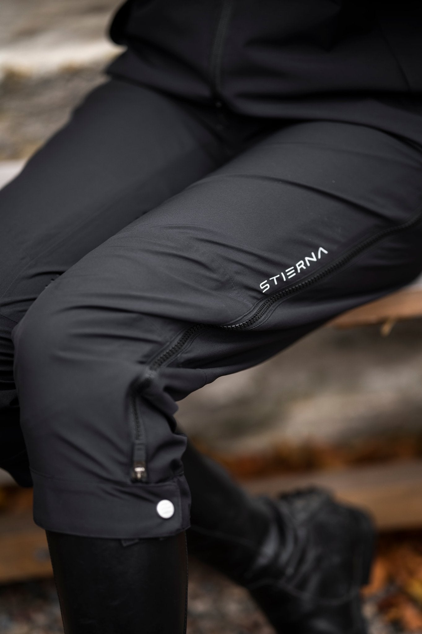 Storm Rain Pants - Short - BlackStierna UK