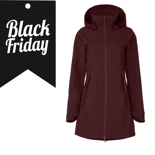 Storm Raincoat - MerlotStierna UK
