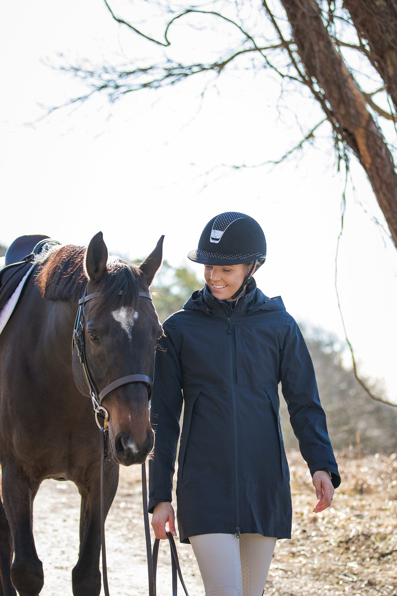 Storm Raincoat - Midnight NavyStierna UK