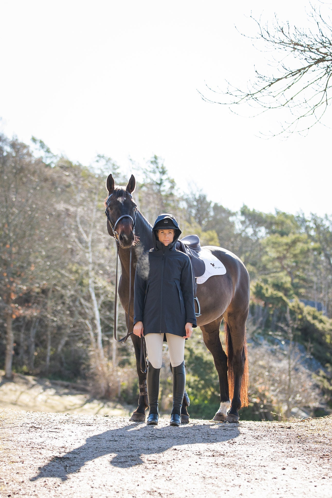 Storm Raincoat - Midnight NavyStierna UK